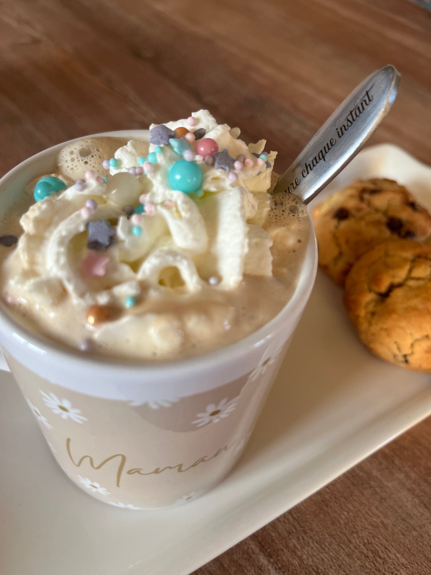 Cuillère en acier inoxydable personnalisée