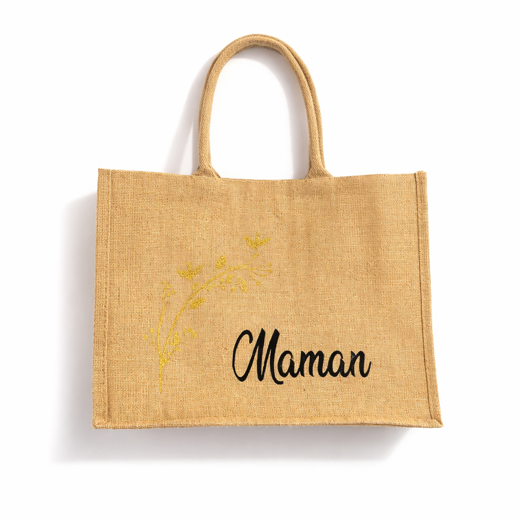 Sac en jute grand format