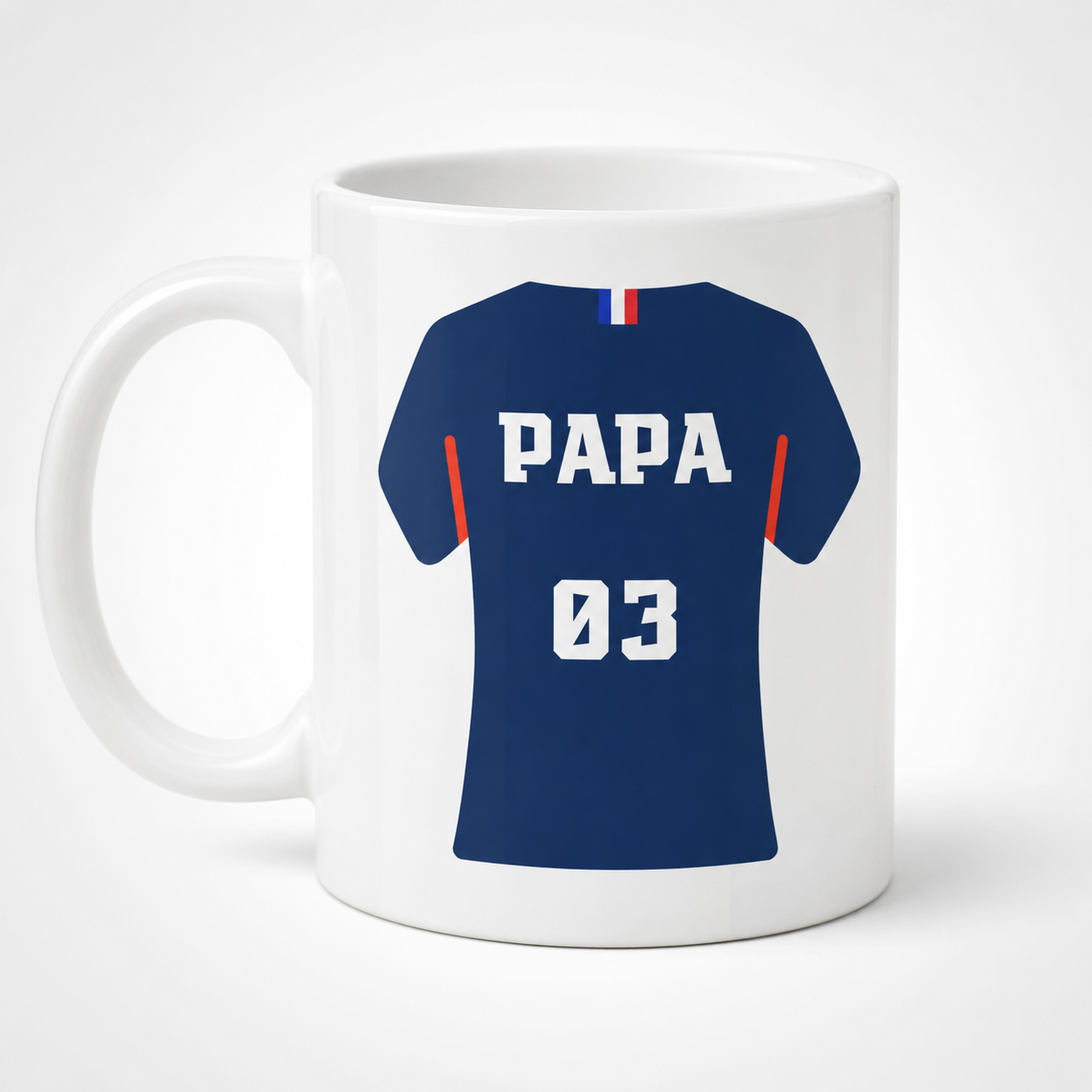 Mug personnalisé : Maillot de foot