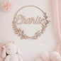 Couronne en bois à personnaliser (modèle Charlie)