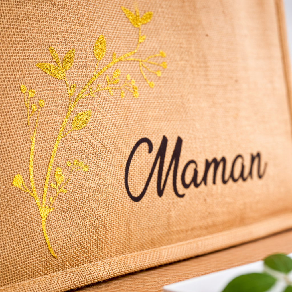 Sac en jute grand format