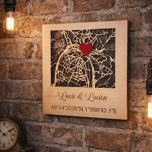 Plan de ville spécial couple