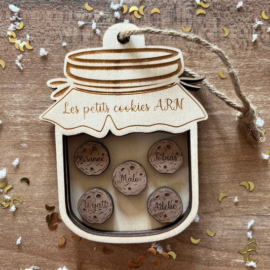 Suspension bocal à cookies personnalisable