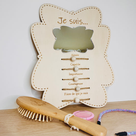 Miroir de l'estime de soi personnalisable